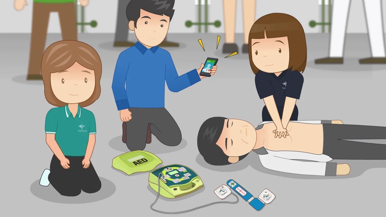 Basic Life Support 2D Animation Cover